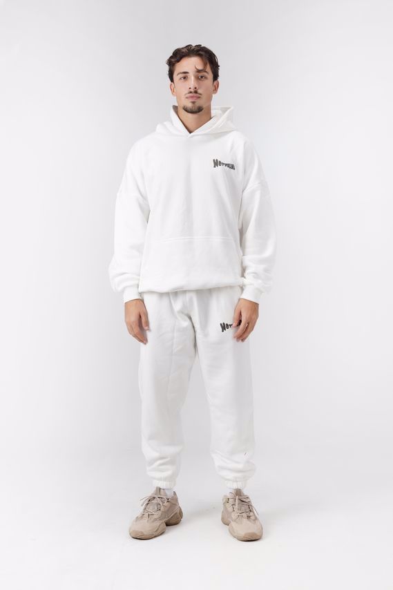 white mocha hoodie