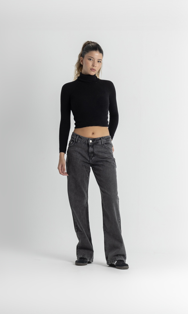 basic low waist - dark