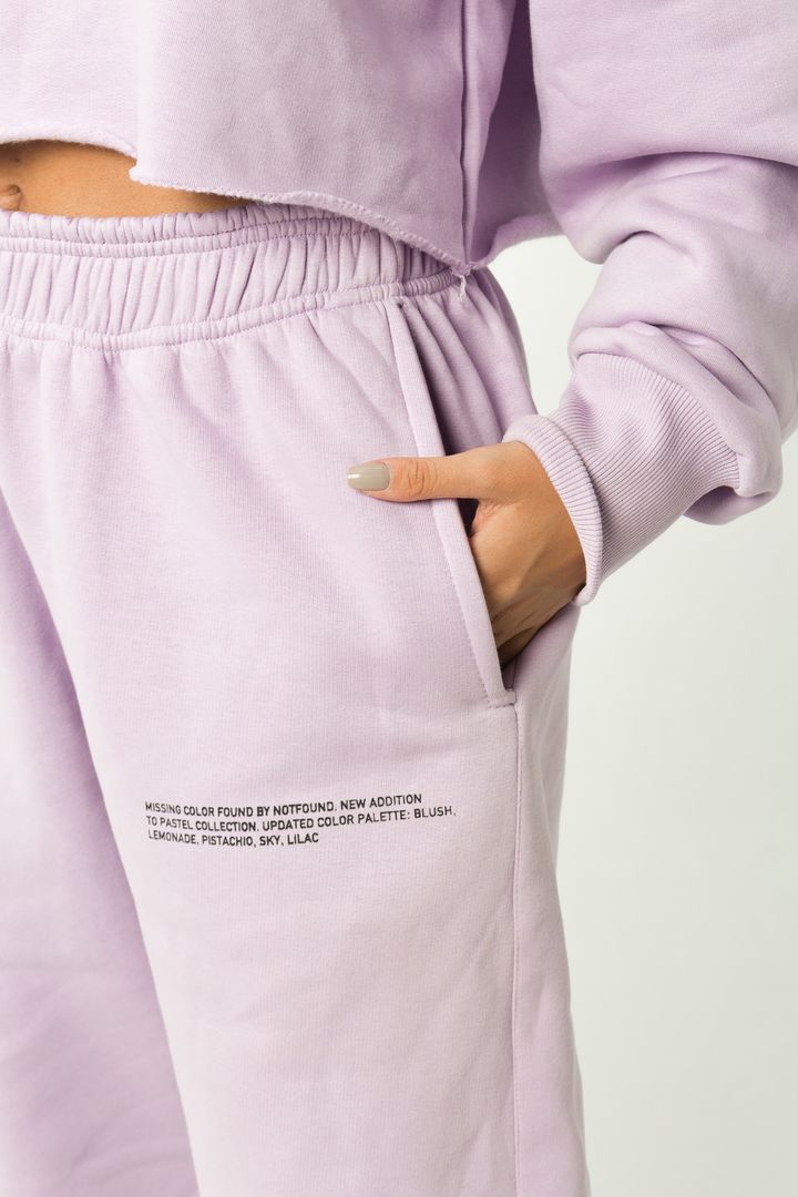 lilac sweats 