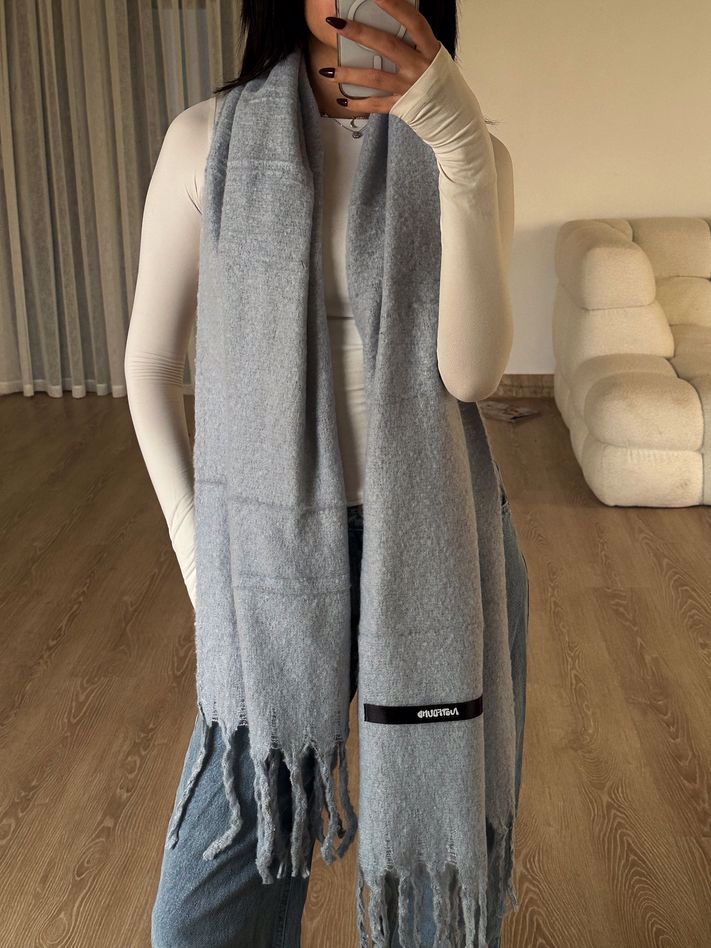 baby blue scarf