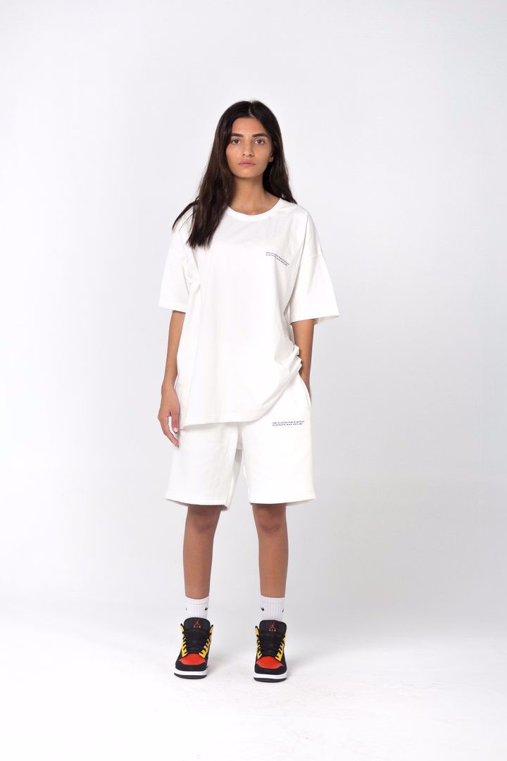 Off-white Oversized Tee